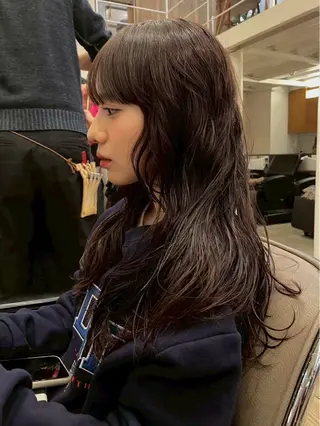 ロング パーマ 似合わせカラー🧹 miyukiのヘアスタイル