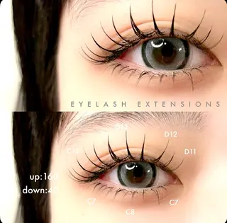 マツエク・マツパ 981所属・981 KURUMIのマツエク・マツパデザイン