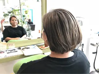 ショート カラー メンズ指名多数!! SiLO 田島のヘアスタイル