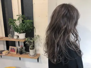 ロング カラー ヘアアレンジ GO TODAY SHAiRE SALON所属・透明感カラー🤎 ゆりのヘアスタイル