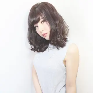 ミディアム 🤲ヘッドスパ🤲 たにぐちあつし🤲のヘアスタイル