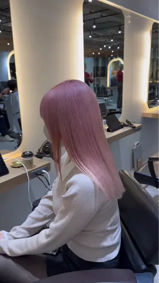 ロング カラー レイヤーカット/ ブリーチカラー/雅人のヘアスタイル