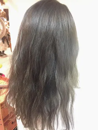 ロング カラー パーマ 可愛いを作る神 ナオヒロのヘアスタイル