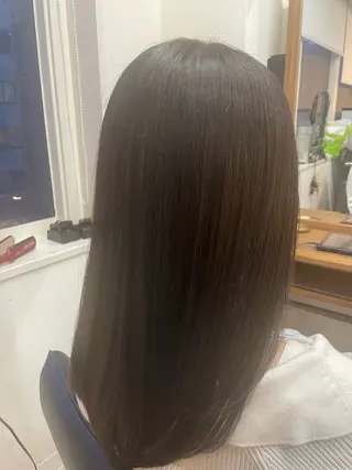 ミディアム カラー 髪質改善特化美容師 YOUのヘアスタイル
