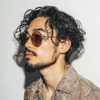 ショート パーマ メンズ メンズ🎱女性も歓迎 ✨🌵榊原崇文🌵のヘアスタイル