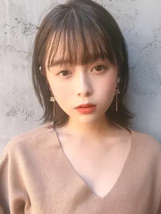ミディアム ショート特化美容師 emiwoのヘアスタイル