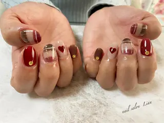 ミディアム ネイル Lian所属・nail salon Lianのマツエク・マツパデザイン
