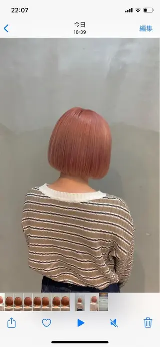 ショート ルービック難波／韓国 /艶カラー/KAZUのヘアスタイル