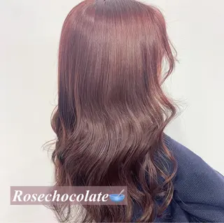 セミロング カラー ヘアアレンジ レイヤー×グレージュ /ピンク🩷mioのヘアスタイル