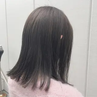 ミディアム ノグチ ユウキ/ボブのヘアスタイル