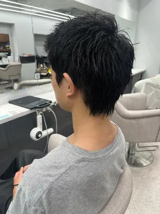 メンズ 🍐シャドウパーマ メンズ特化/守岡🍐のヘアスタイル