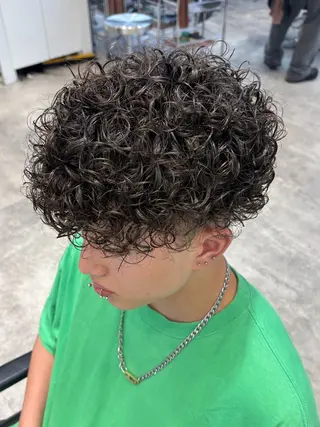 パーマ メンズ fifth 武正 琉生のヘアスタイル