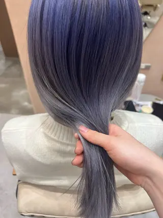 ロング カラー 透明感/ベージュ /kazui🐈のヘアスタイル