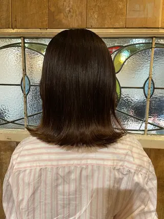 ミディアム Colore（コローレ）所属・顔タイプ/ダブルカラ ー/りりかのヘアスタイル