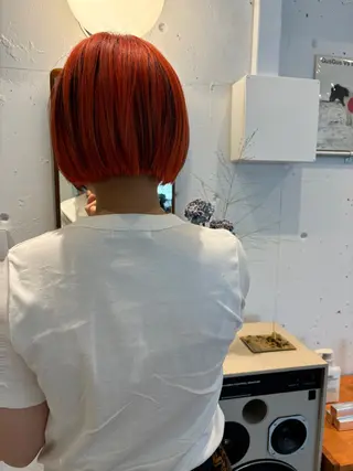 ショート カラー ⭐︎ハイトーン /レイヤー✩momoのヘアスタイル