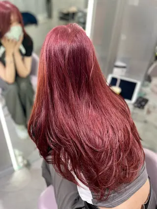 ロング カラー ヘアアレンジ 韓国ヘア/髪質改善 TAKAHIROのヘアスタイル