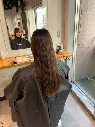 ロング カラー 透明感カラー 艶髪🫧Yumaのヘアスタイル