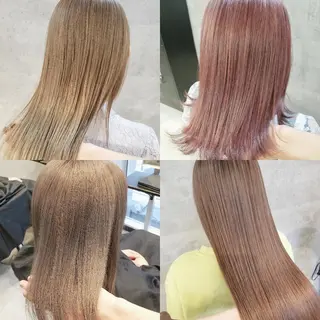ミディアム カラー Oli所属・ミルクティー特化 🌈島内　琢真🌈のヘアスタイル