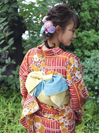 ミディアム ヘアアレンジ 韓国ヘア🇰🇷 トヨキトキコのヘアスタイル