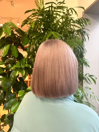 カラー ブリーチカラー/ わきたちえ🌻のヘアスタイル