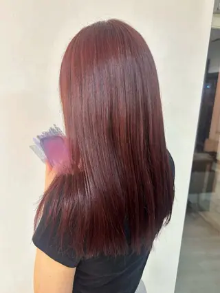 ロング カラー 🍒高崎/暖色カラー 🍒/近藤莉々香のヘアスタイル