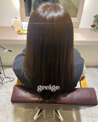 セミロング カラー 堀越 エリのヘアスタイル