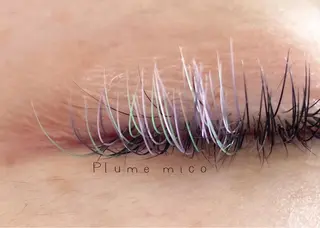 マツエク・マツパ Plume micoのマツエク・マツパデザイン