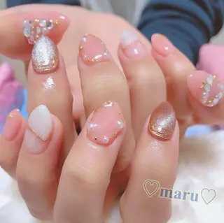 ネイル まるみ ♡のネイルデザイン