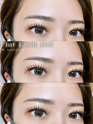 マツエク・マツパ 束感マツエク 弥のマツエク・マツパデザイン