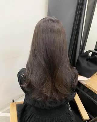 ロング カラー Allure所属・伊藤 莉奈　韓国ヘアのヘアスタイル