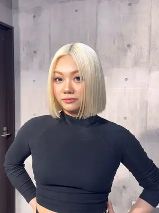 カラー 心斎橋ハイトーン特化 midori🍀のヘアスタイル