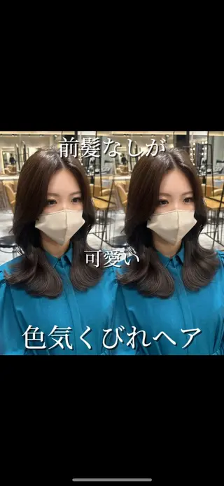 セミロング 銀座副店長/レイヤー /髪質改善/田島のヘアスタイル