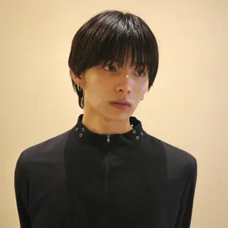 メンズ 韓国ヘア/髪質改善/ レイヤー/ブラウンのヘアスタイル