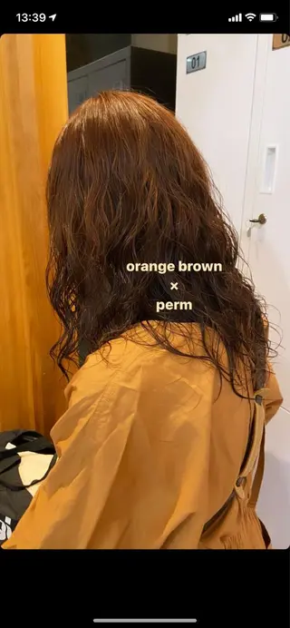 セミロング なかむら ゆきのヘアスタイル