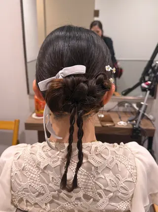 ヘアアレンジ 【銀座】ヘアセット& イメコンSharmeのヘアスタイル