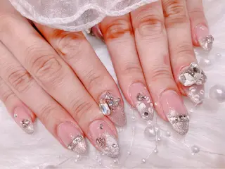 ネイル ゆりか ジョアアンジェ福島のネイルデザイン