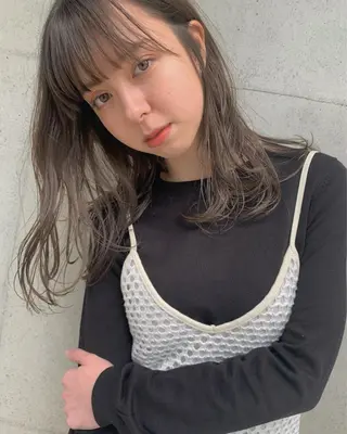 ロング カラー Zina 藤崎店所属・zina藤崎📛 井上美乃里のヘアスタイル