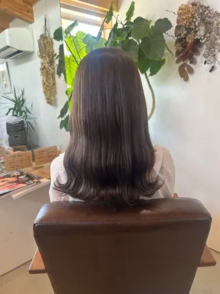 ロング カラー JuJu (orange)のマツエク・マツパデザイン