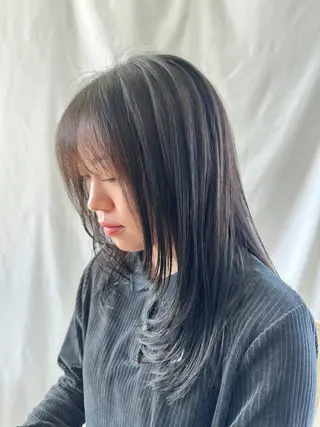 ロング KO コウ 【SARA 新宮店】のヘアスタイル