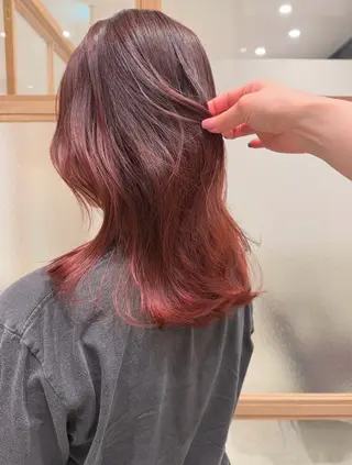 ミディアム GO TODAY SHAiRE SALON 原宿Stella店所属・𓍯柔らかhair 𓍯 yukinoのヘアスタイル