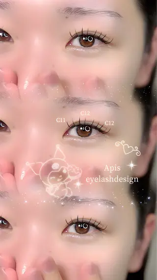 マツエク・マツパ Apis🎀 愛媛/松山のマツエク・マツパデザイン