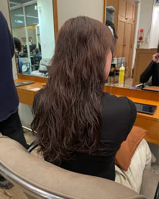 ロング 🍁ロングパーマ.ニ ュアンス🍁陸来のヘアスタイル