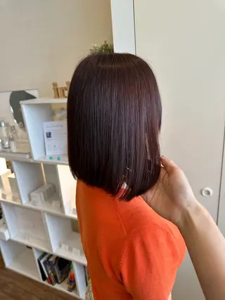 ミディアム カラー ヘアアレンジ ueki ayaneのヘアスタイル