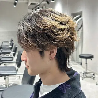 ショート パーマ メンズ フェザーパーマ職人 🪶ryosukeのヘアスタイル