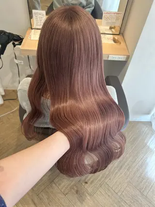 ロング カラー AVANCE.なかもず所属・砂野 真璃奈のヘアスタイル