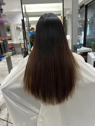 ロング メンズカット/シャ ドウパーマ/KOBAのヘアスタイル