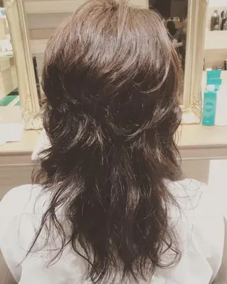 セミロング steed tokyo所属・KOOKI スティードトーキョーのヘアスタイル