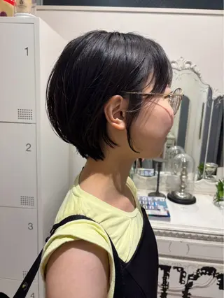 ショート 杏華 パーマ\ショートのヘアスタイル