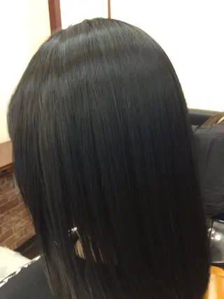 セミロング パーマ 桧山 真のヘアスタイル