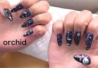 ネイル orchid ♡オーキッドのネイルデザイン